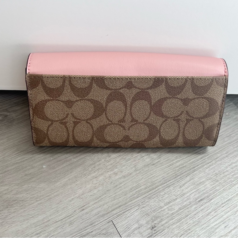 NWT Coach Signature Slim Envelope Wallet - Picture 2 of 5